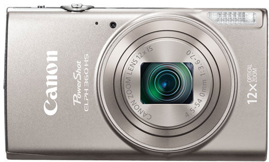PowerShot ELPH 360 HS Digital Camera (Silver)