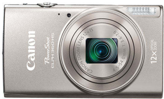 PowerShot ELPH 360 HS Digital Camera (Silver)