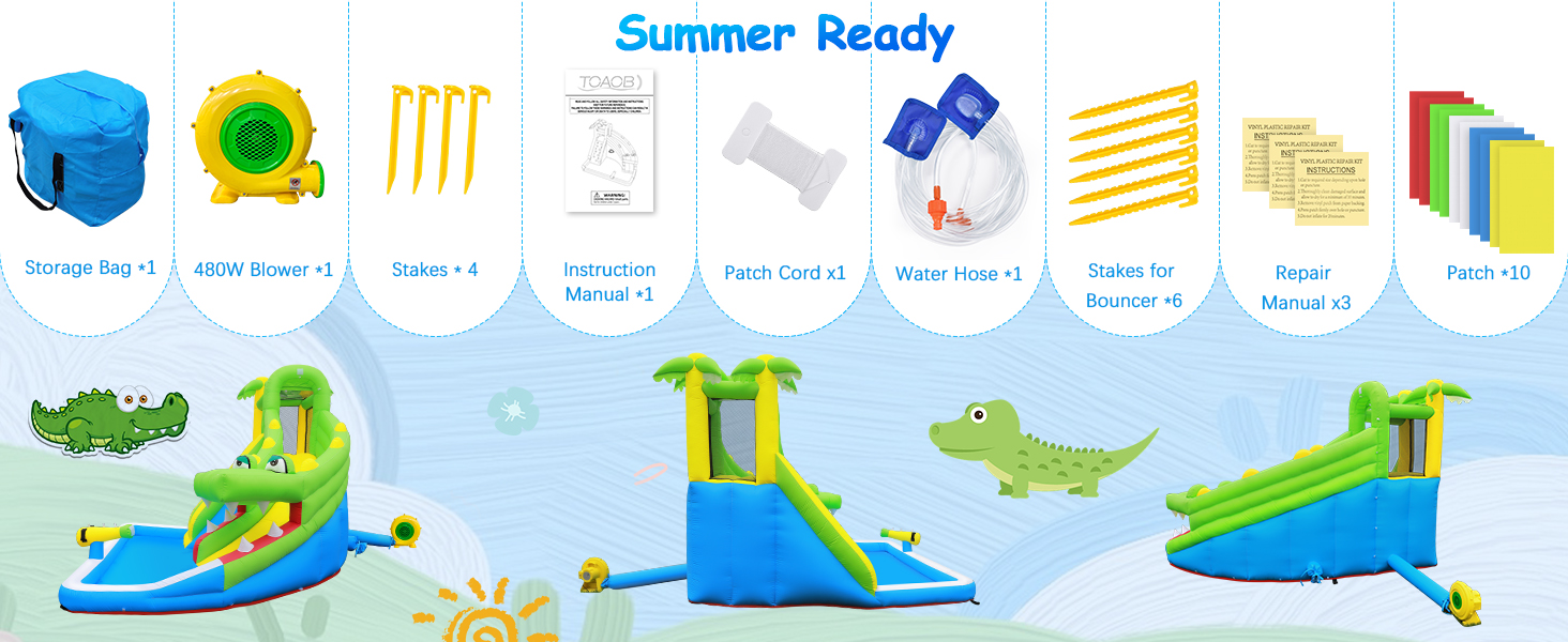 inflatable water slide for kids