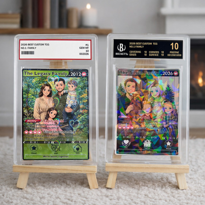 50% OFF💕Personalized Family Anime Trainer icon Card
