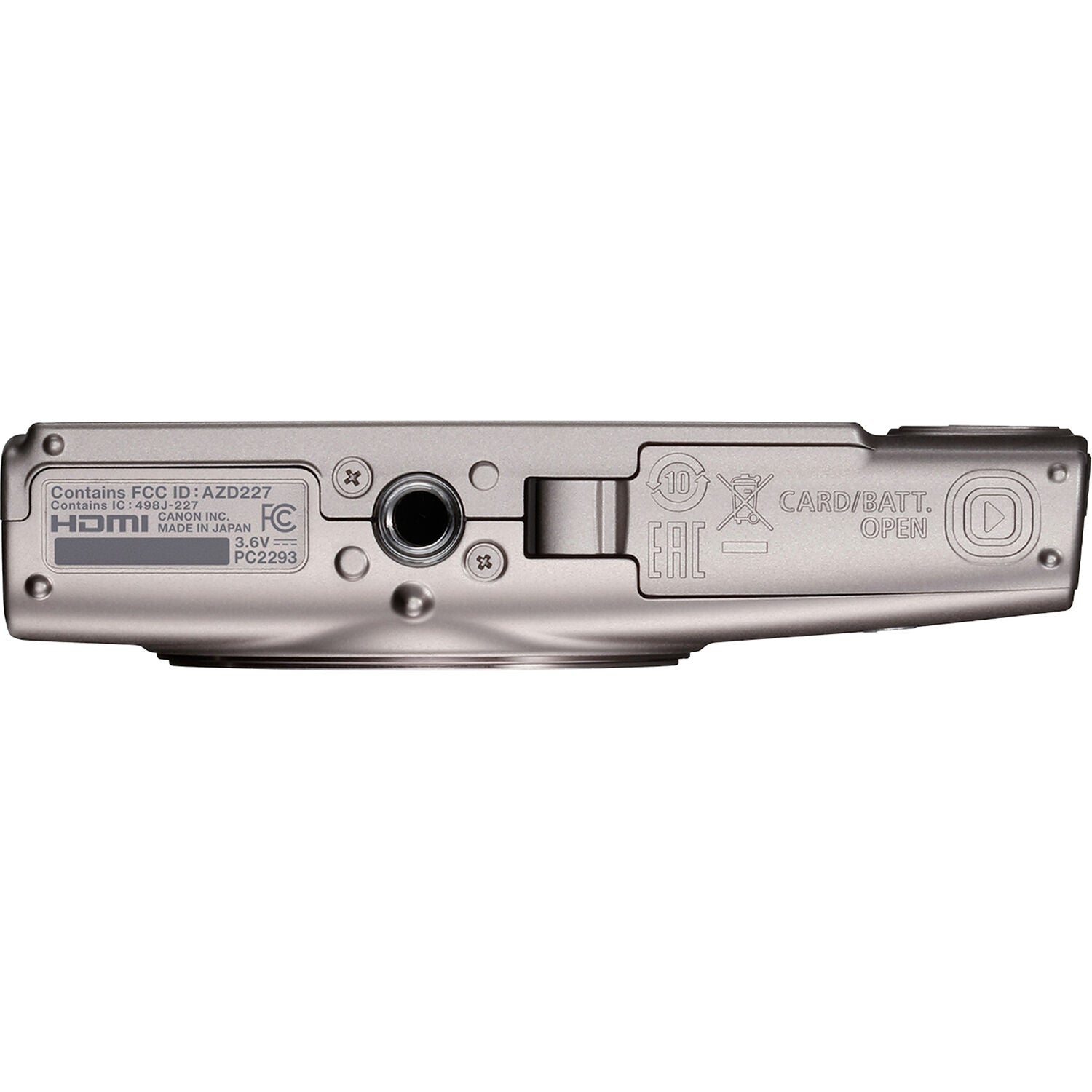 PowerShot ELPH 360 HS A Digital Camera (Silver)