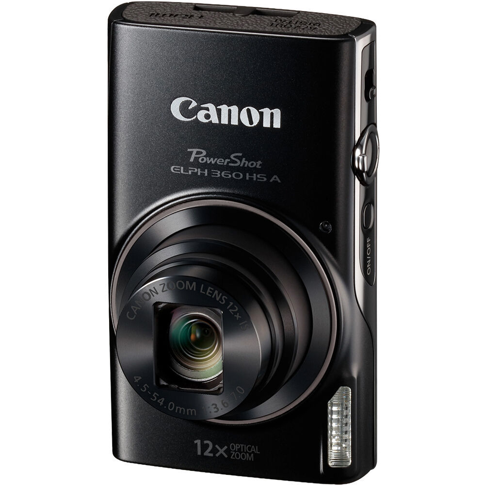 PowerShot ELPH 360 HS A Digital Camera (Black)