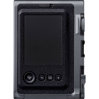 FUJIFILM INSTAX MINI EVO Limited Edition Hybrid Instant Camera Bundle (Dark Silver)