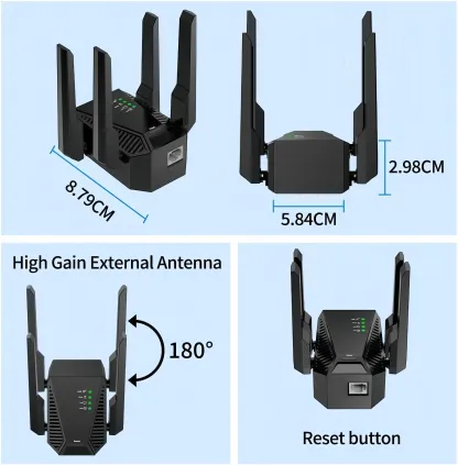 Vakoda WiFi‑förstärkare (Repeater)