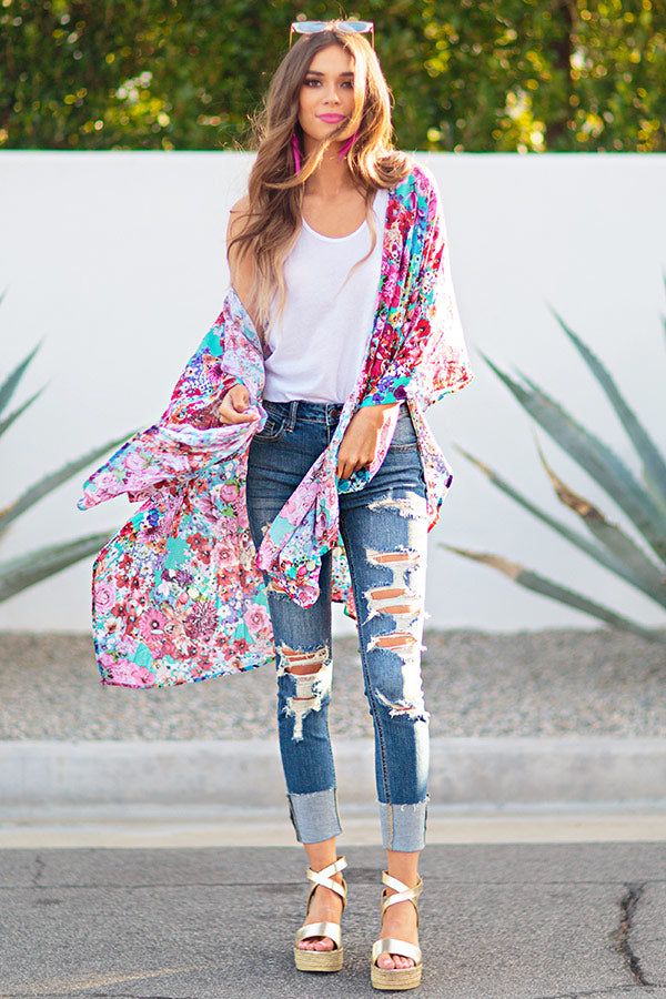 Floral Glow Overlay-Beginning Fashion