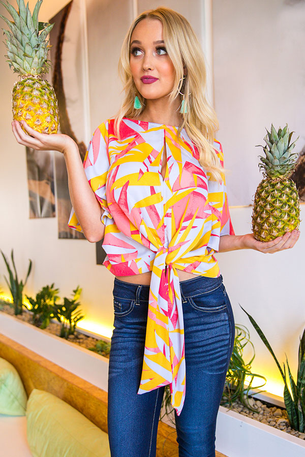 Beach, Please Shift Top-Beginning Fashion