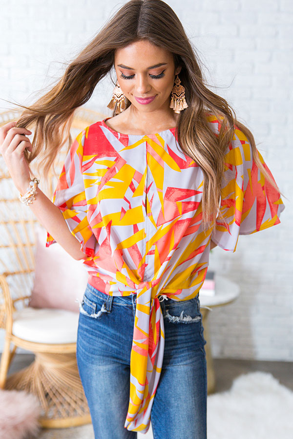 Beach, Please Shift Top-Beginning Fashion