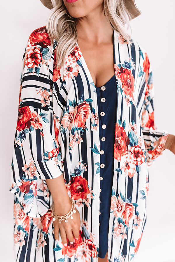 Beachside Livin' Stripe Overlay-Beginning Fashion