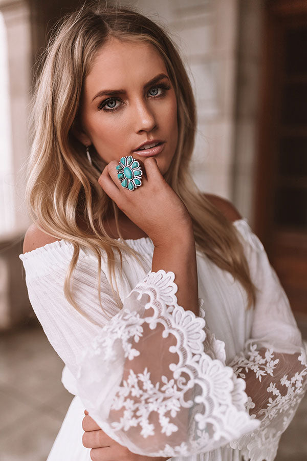 Bermuda Turquoise Ring-Beginning Fashion