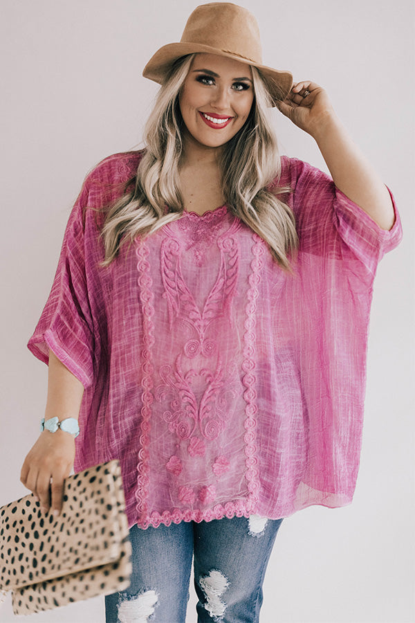 Breezy Babe Shift Tunic In Blush-Beginning Fashion