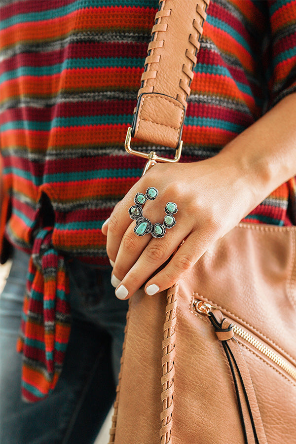 Brighton Turquoise Ring-Beginning Fashion