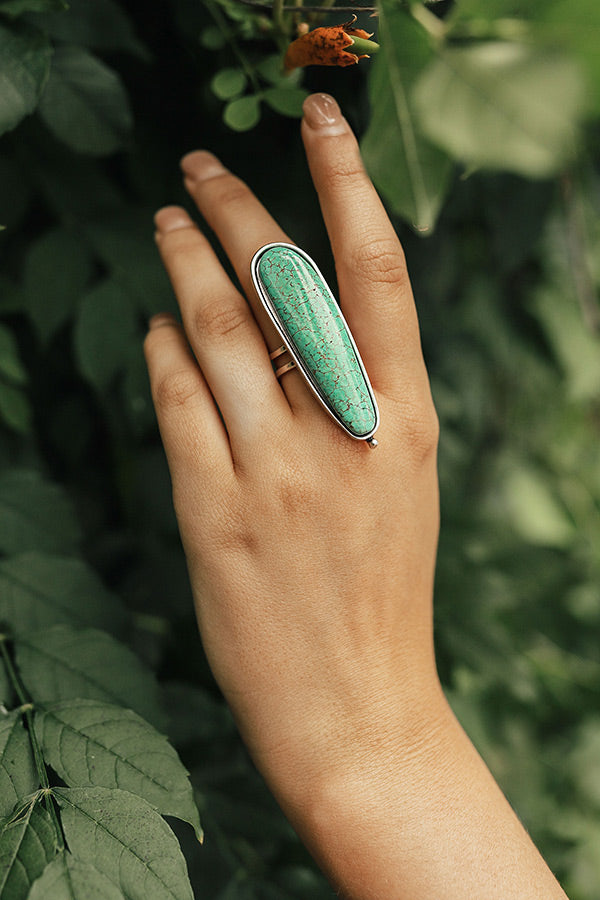 Brooklyn Turquoise Ring-Beginning Fashion