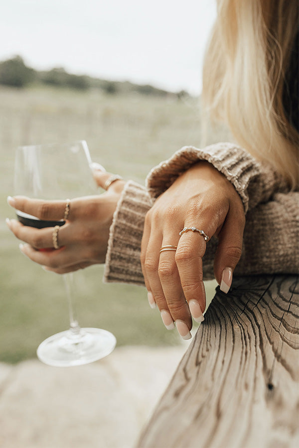 Dainty Dreaming Ring Set-Beginning Fashion