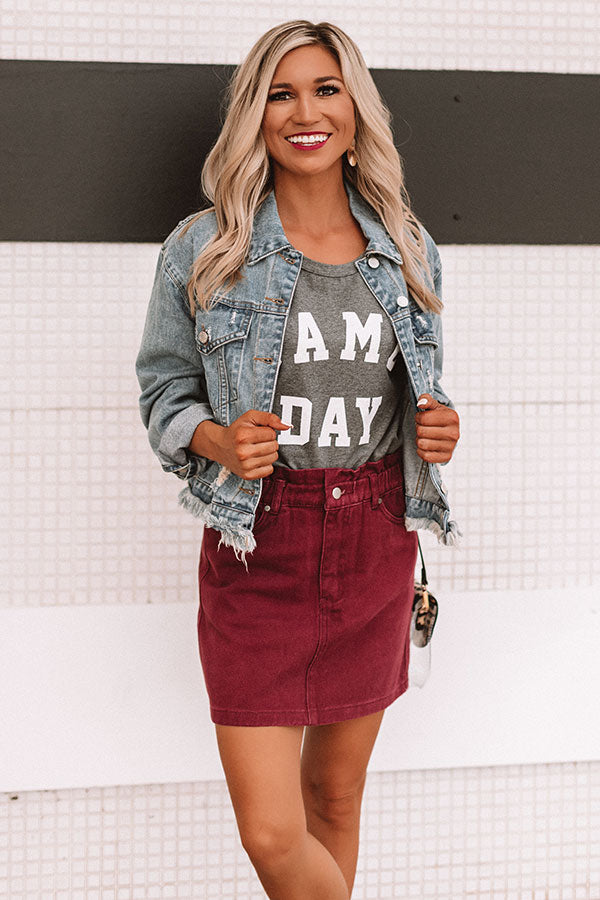 Game Day Shift Tank-Beginning Fashion