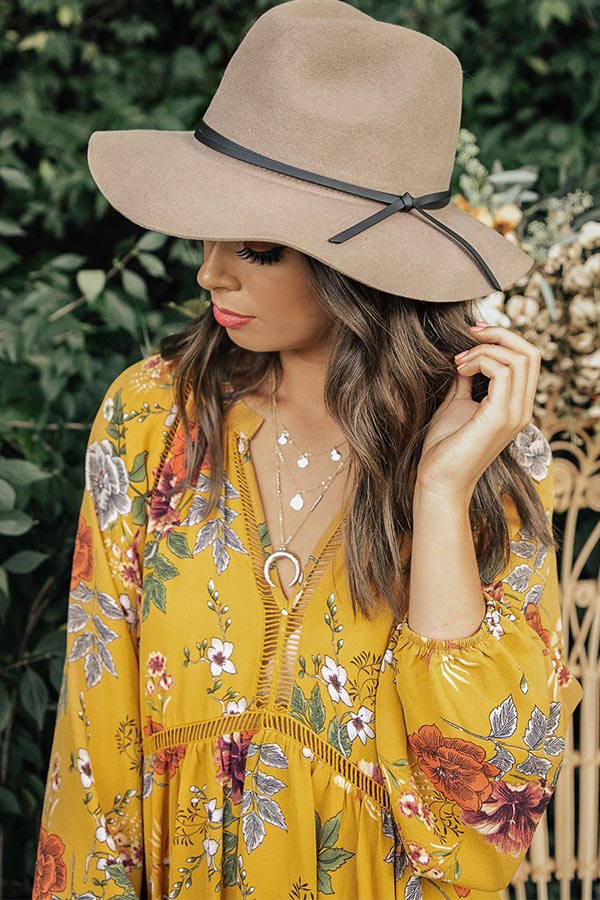 Canyon Getaway Hat in Taupe-Beginning Fashion