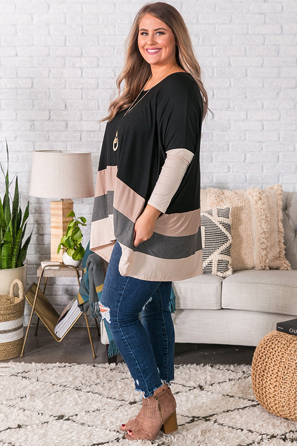 Brunch and Bliss Tee Curves-Beginning Fashion