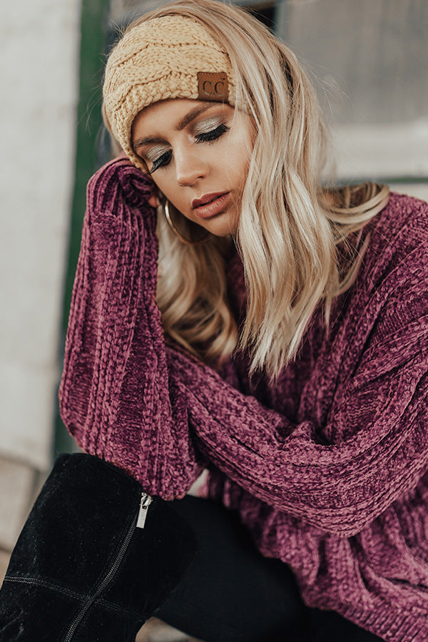 Blissful And Beautiful Headband In Khaki-Beginning Fashion