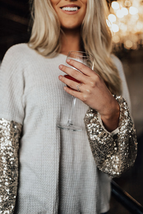 Beverly Hills Chic Ring In Gold-Beginning Fashion