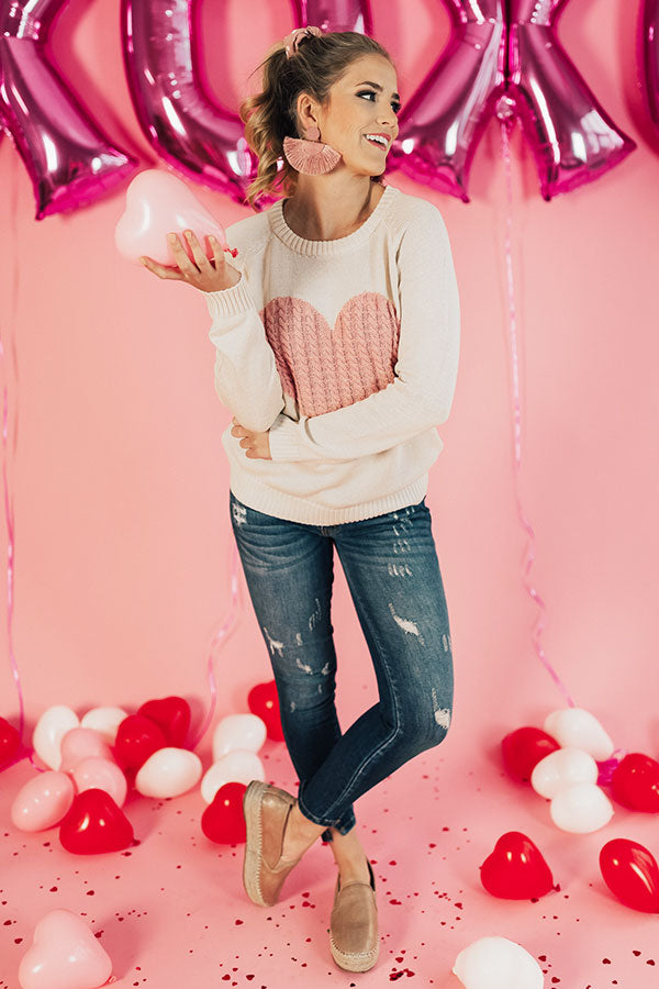 Be Mine Shift Sweater-Beginning Fashion