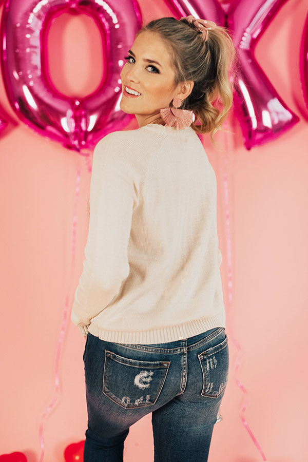 Be Mine Shift Sweater-Beginning Fashion