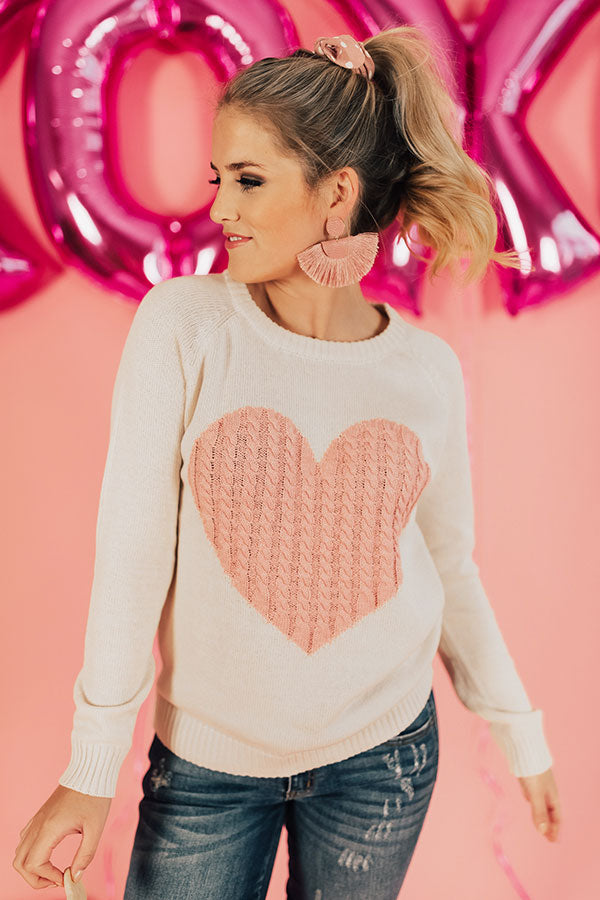 Be Mine Shift Sweater-Beginning Fashion