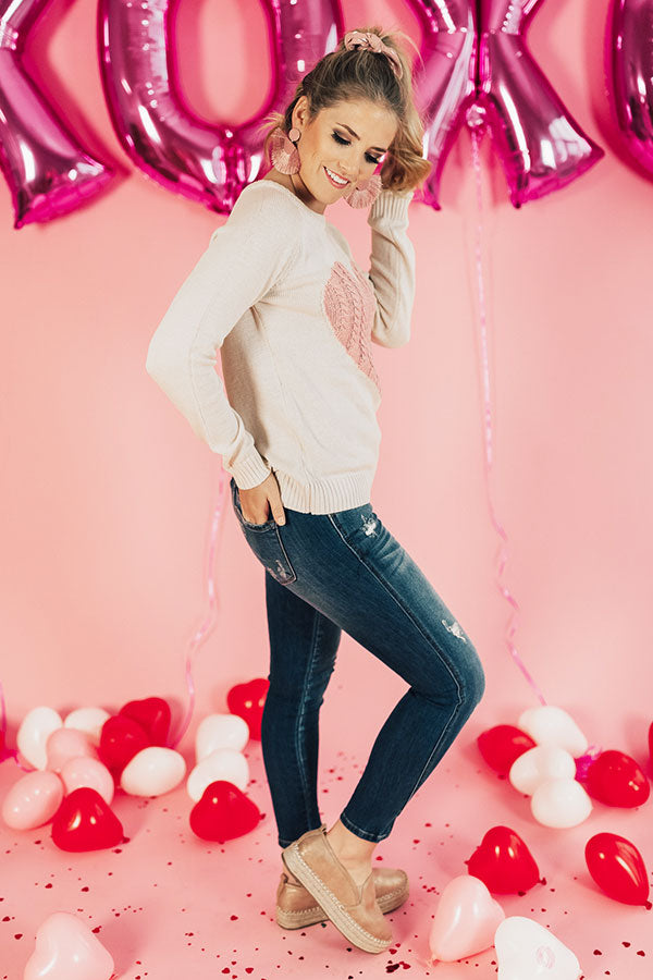 Be Mine Shift Sweater-Beginning Fashion