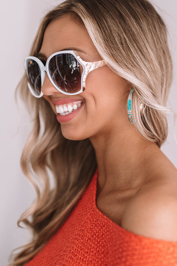 Bahama Beaches Sunnies In White-Beginning Fashion