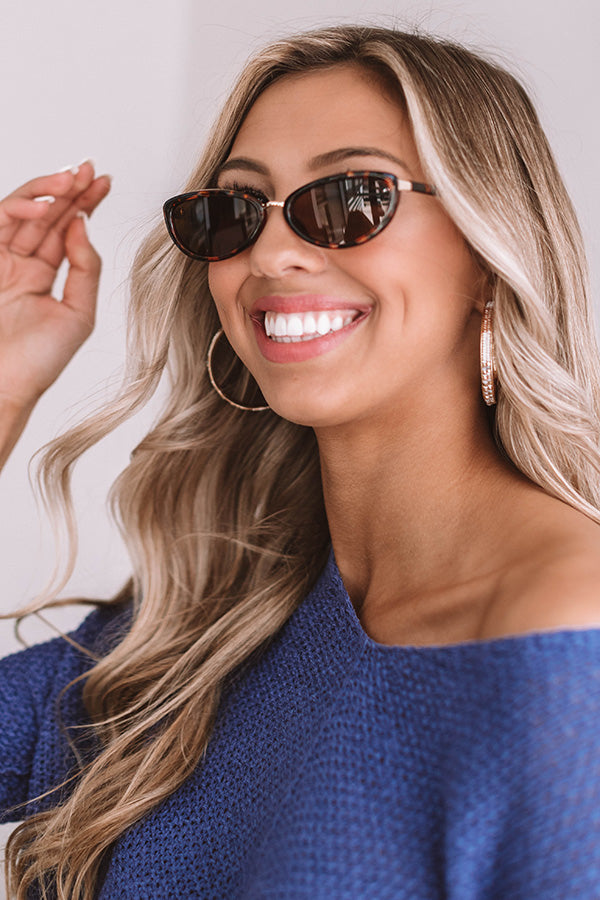 Catching Rays Tortoiseshell Sunnies-Beginning Fashion