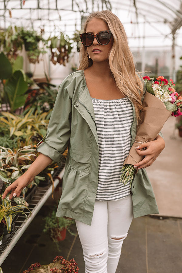 Bayside Breeze Lightweight Jacket-Beginning Fashion