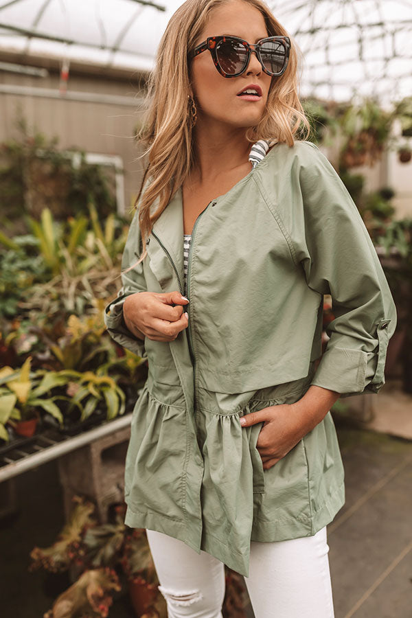 Bayside Breeze Lightweight Jacket-Beginning Fashion