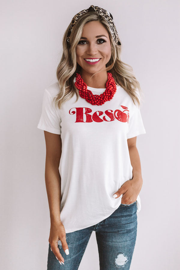Besos Shift Tee-Beginning Fashion