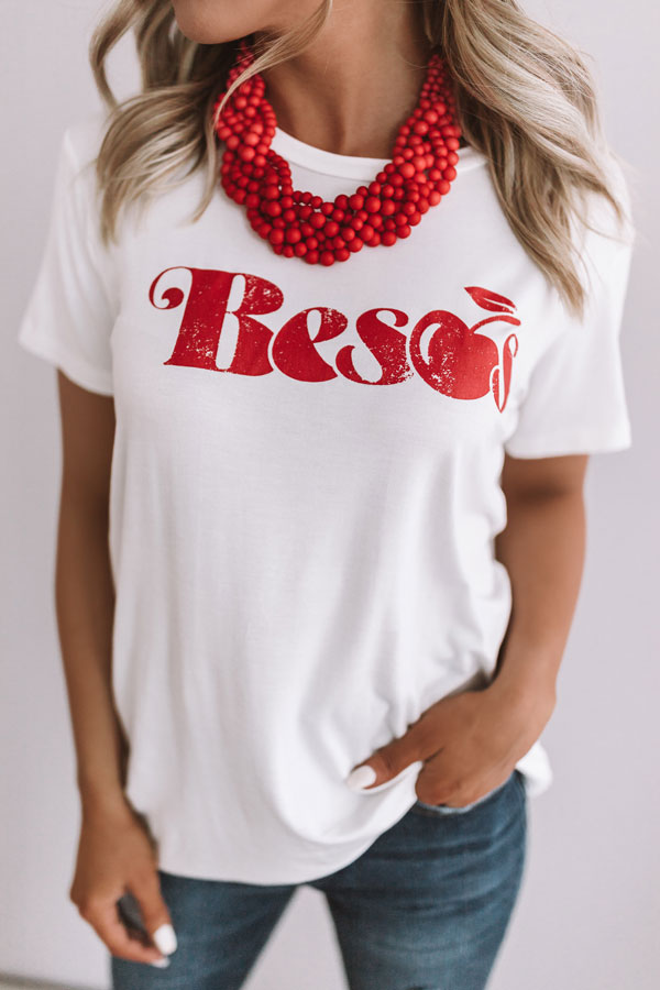 Besos Shift Tee-Beginning Fashion