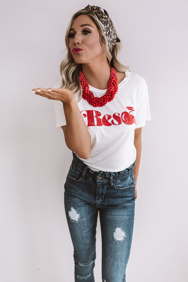Besos Shift Tee-Beginning Fashion