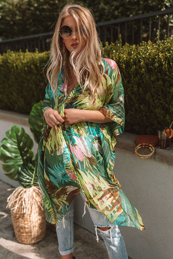 Hello Paradiso Silk Overlay-Beginning Fashion