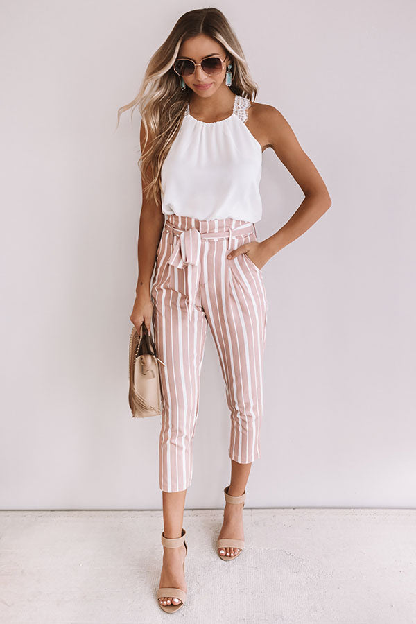 Chic On The Coast Shift Tank In White-Beginning Fashion