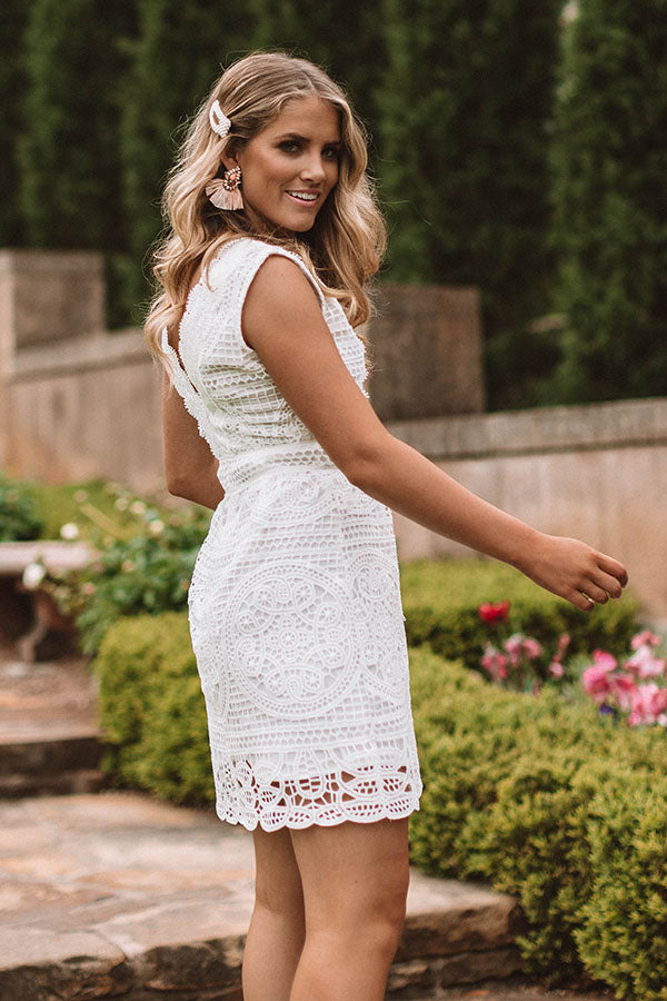 Be By My Side Crochet Dress-Beginning Fashion