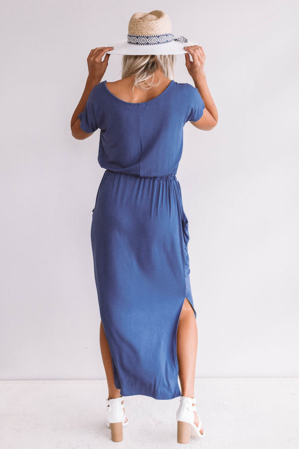 Cocktails At The Condo T-shirt Midi in Riverside-Beginning Fashion