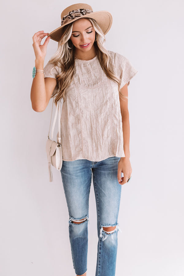 Brunch With A View Shift Top-Beginning Fashion