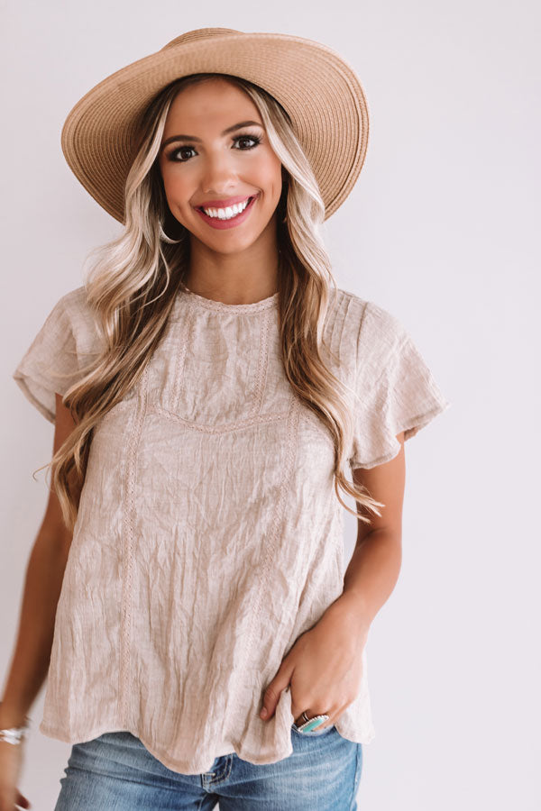 Brunch With A View Shift Top-Beginning Fashion