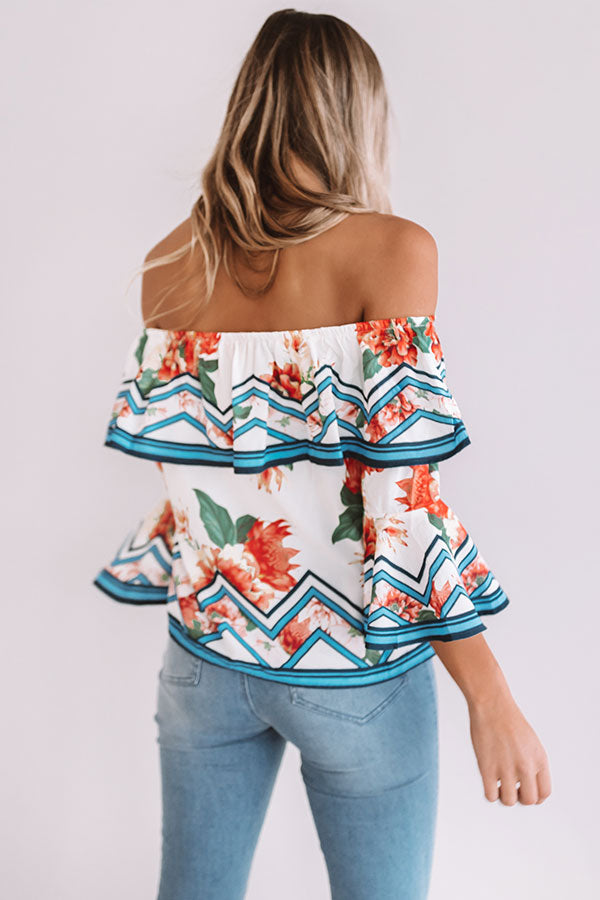 Better In Paradise Floral Top-Beginning Fashion