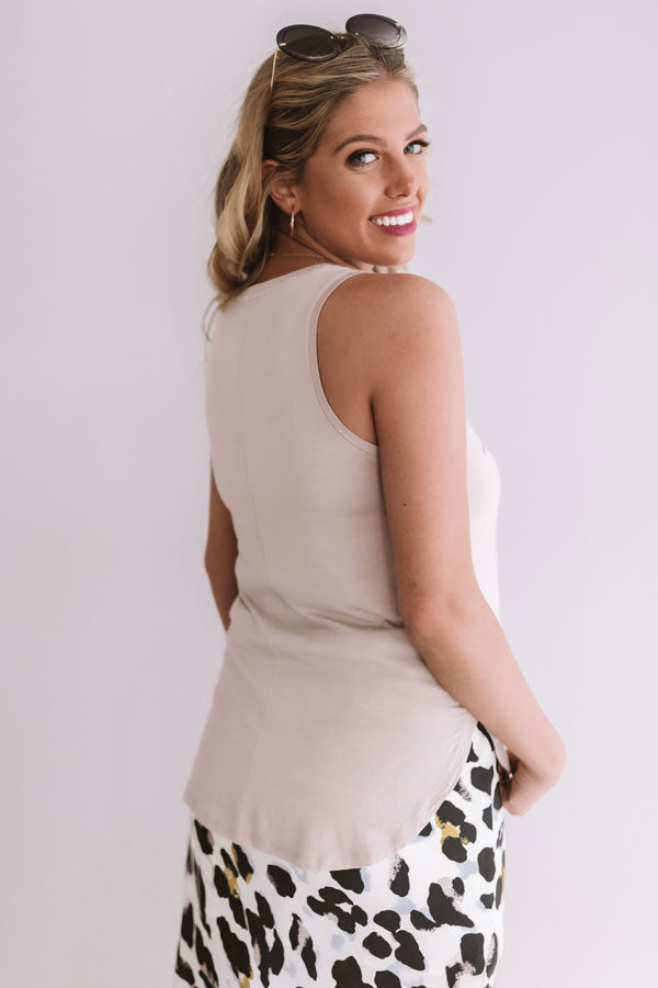 Bon Voyage Shift Tank-Beginning Fashion