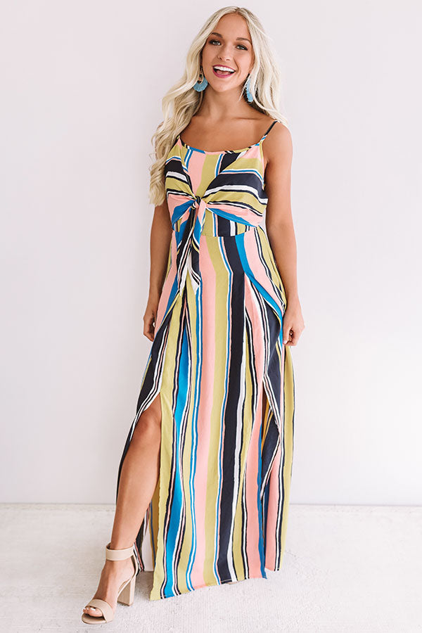 Best One Yet Stripe Maxi-Beginning Fashion