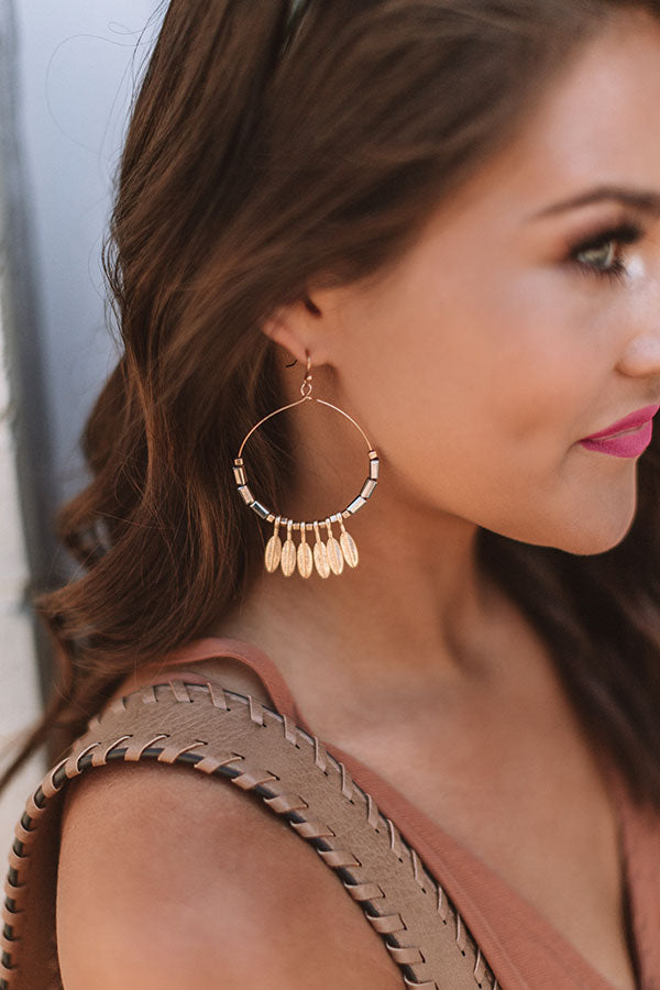 Bahama Breezy Earrings In Grey-Beginning Fashion