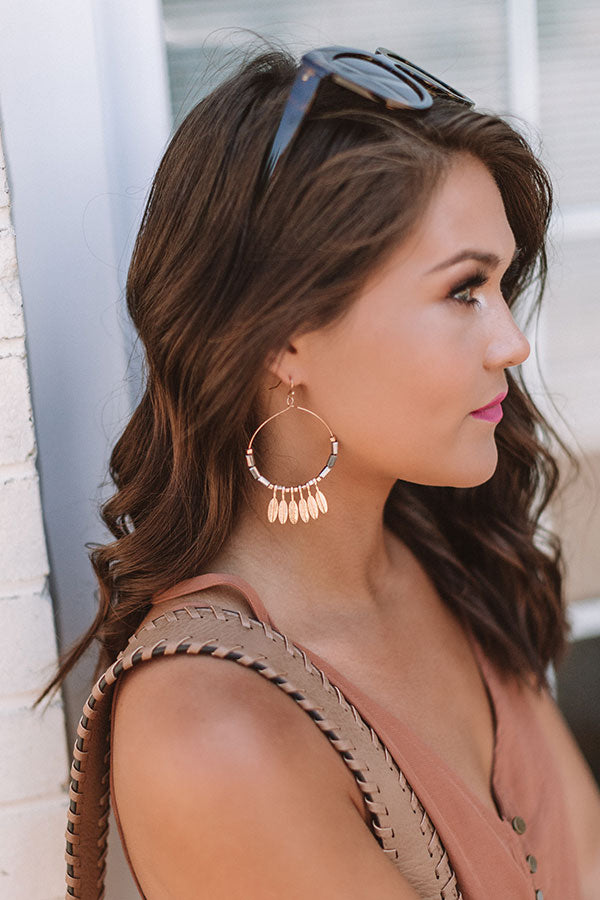 Bahama Breezy Earrings In Grey-Beginning Fashion