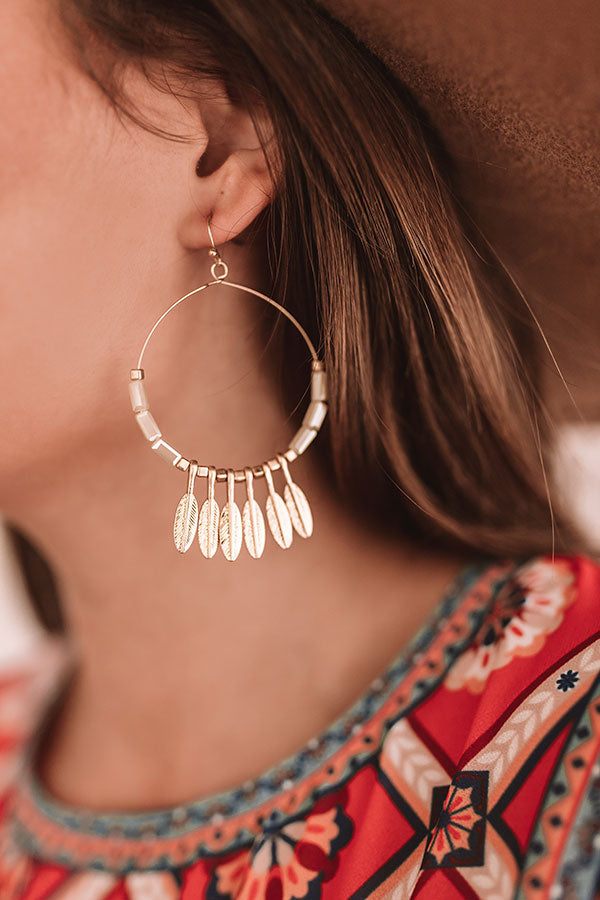 Bahama Breezy Earrings In Ivory-Beginning Fashion