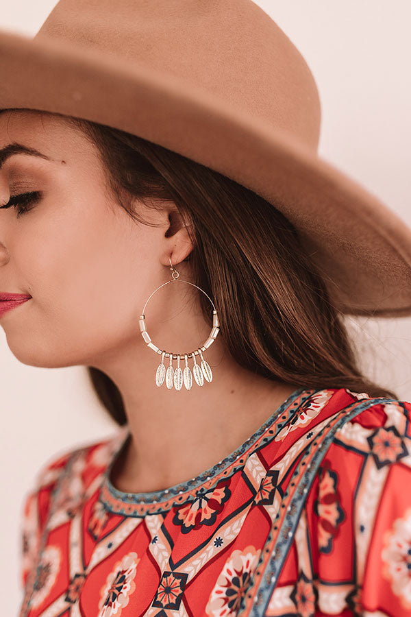 Bahama Breezy Earrings In Ivory-Beginning Fashion