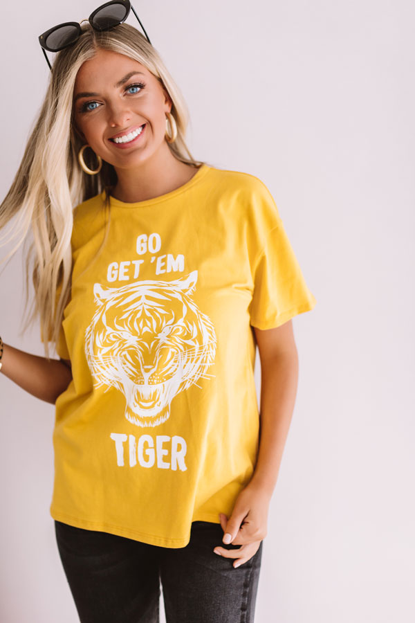 Go Get'em Tiger Tee-Beginning Fashion