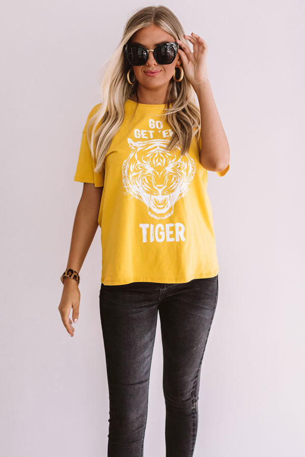Go Get'em Tiger Tee-Beginning Fashion