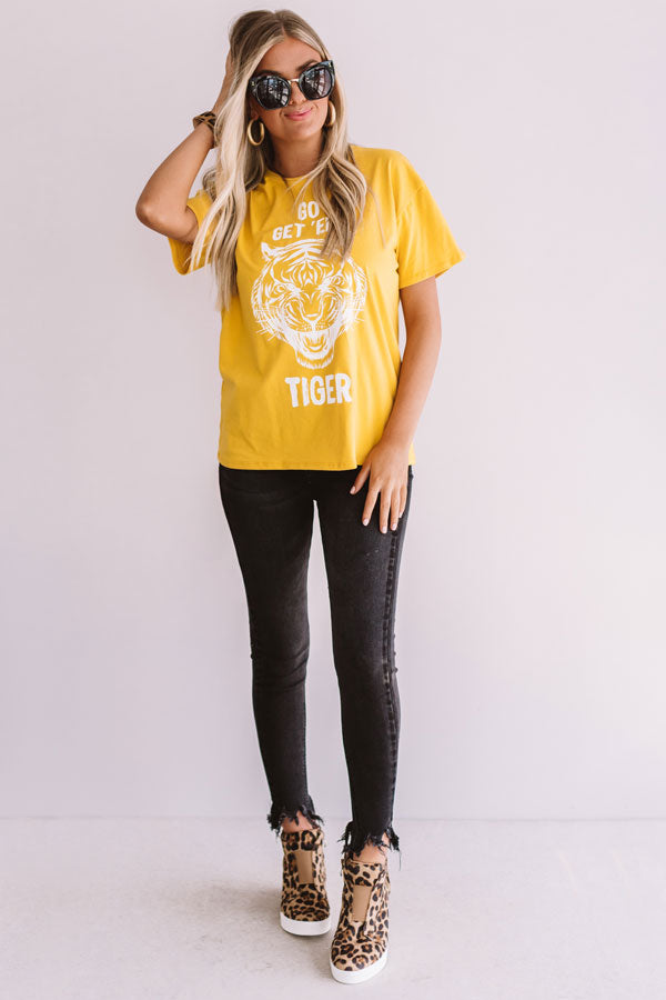 Go Get'em Tiger Tee-Beginning Fashion