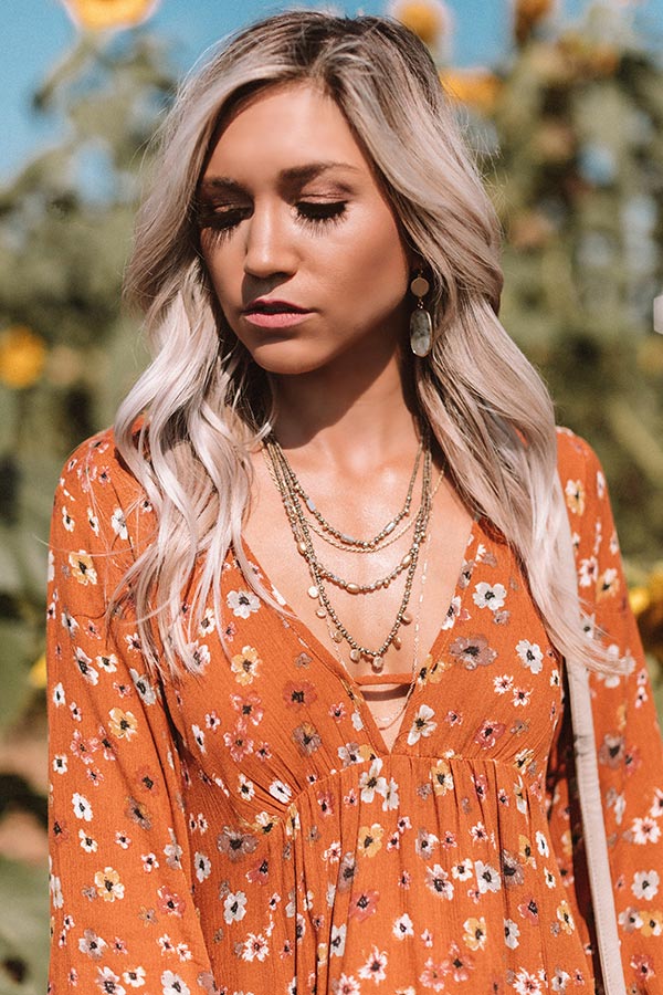 Best One Yet Layered Necklace In Espresso-Beginning Fashion